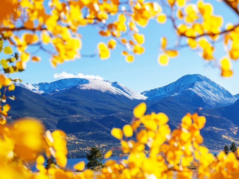 Autumn in Summit County CO